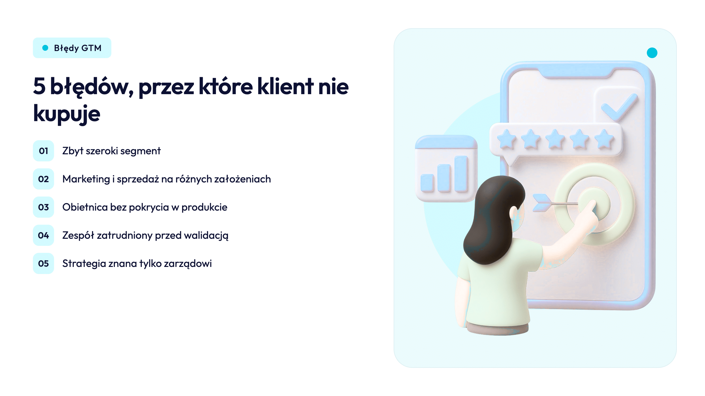 5 błędów, przez które klient nie kupuje